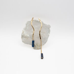 Boucles d'oreille Unda - Aqua